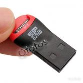 Mini Leitor Adaptador Usb Cartão Micro Sd